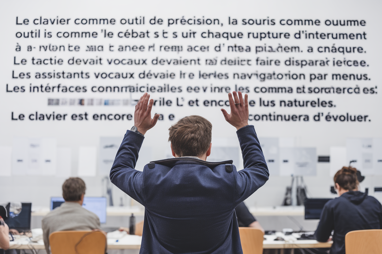Le clavier comme outil de précision, la souris comme instrument de contrôle