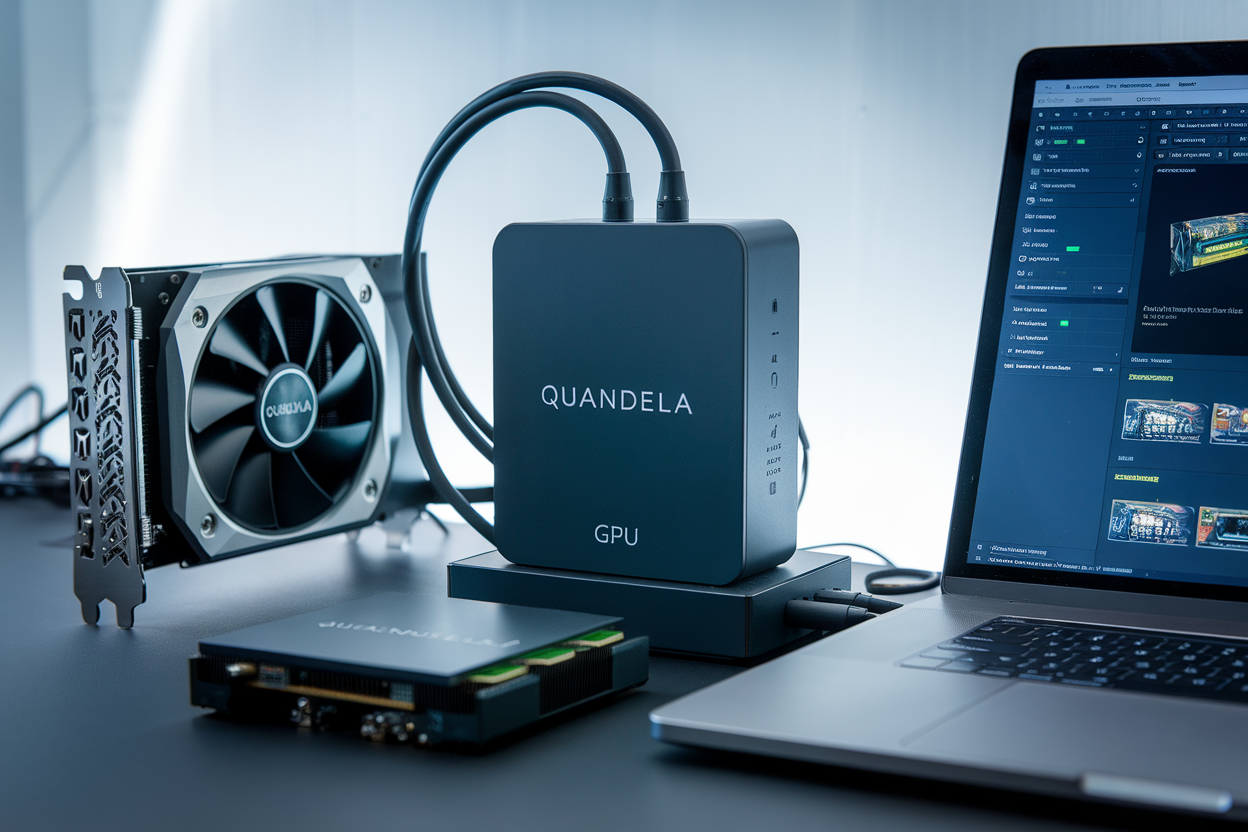 Quandela: un QPU photonique raccordé à un GPU et à un contrôleur FPGA