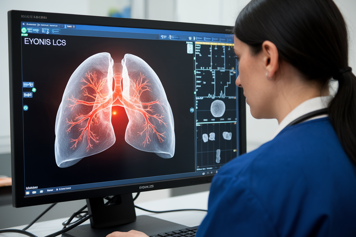 eyonis LCS: un logiciel d'IA pour les procédures de dépistage du cancer du poumon
