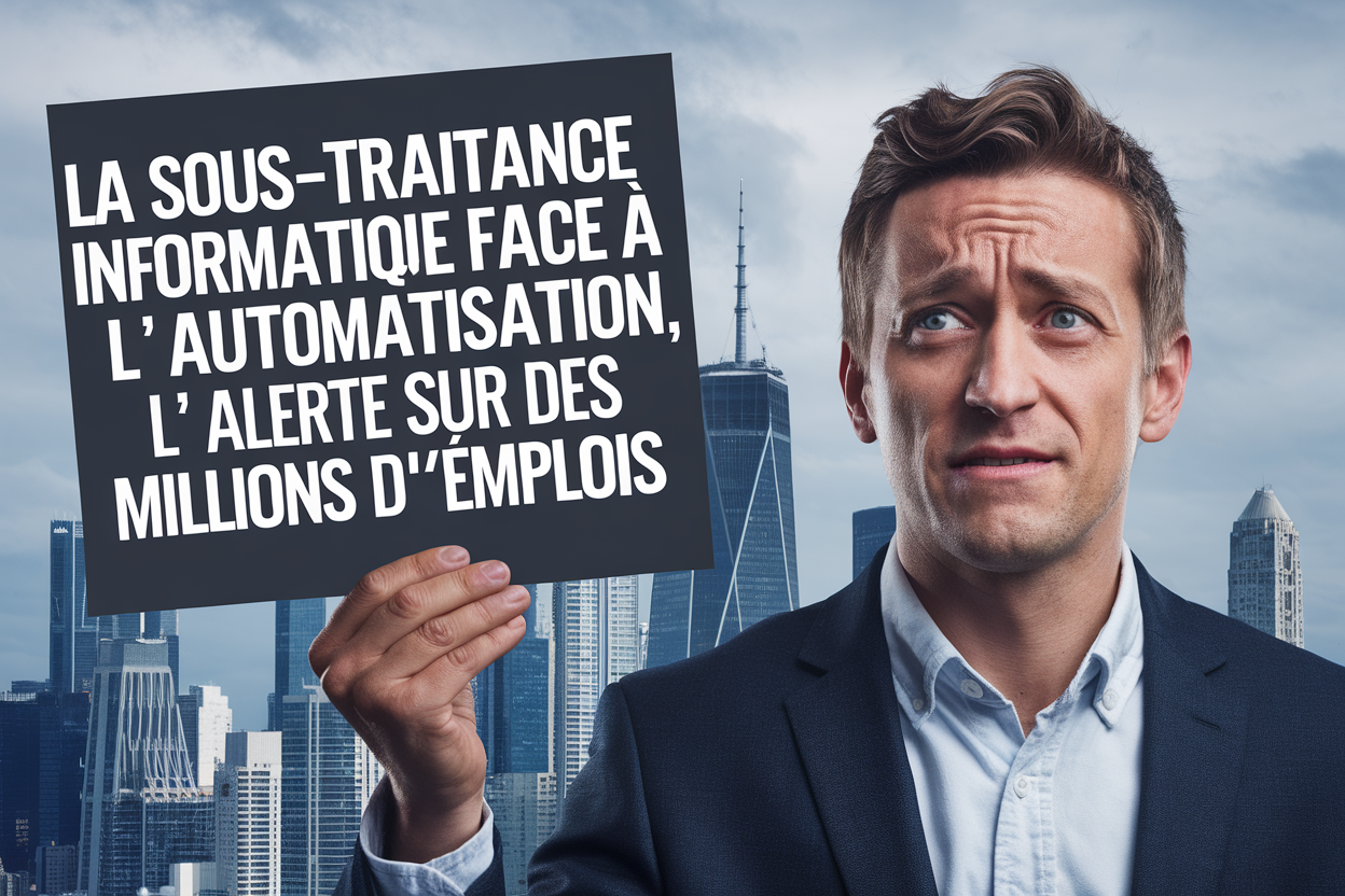 La sous-traitance informatique face à l'automatisation, l'alerte sur des millions d'emplois