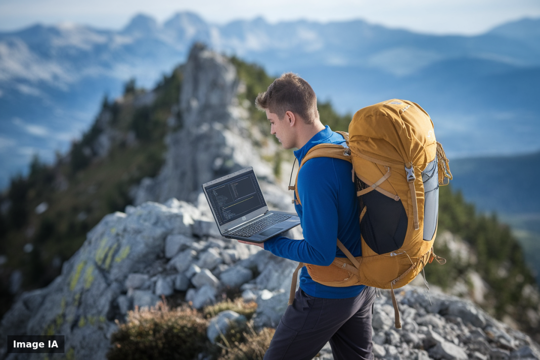 3 sommets gravis, 2 applis lancées, l'informaticien Léo Sarrat en Hautes-Pyrénées, ce qui surprend les pros