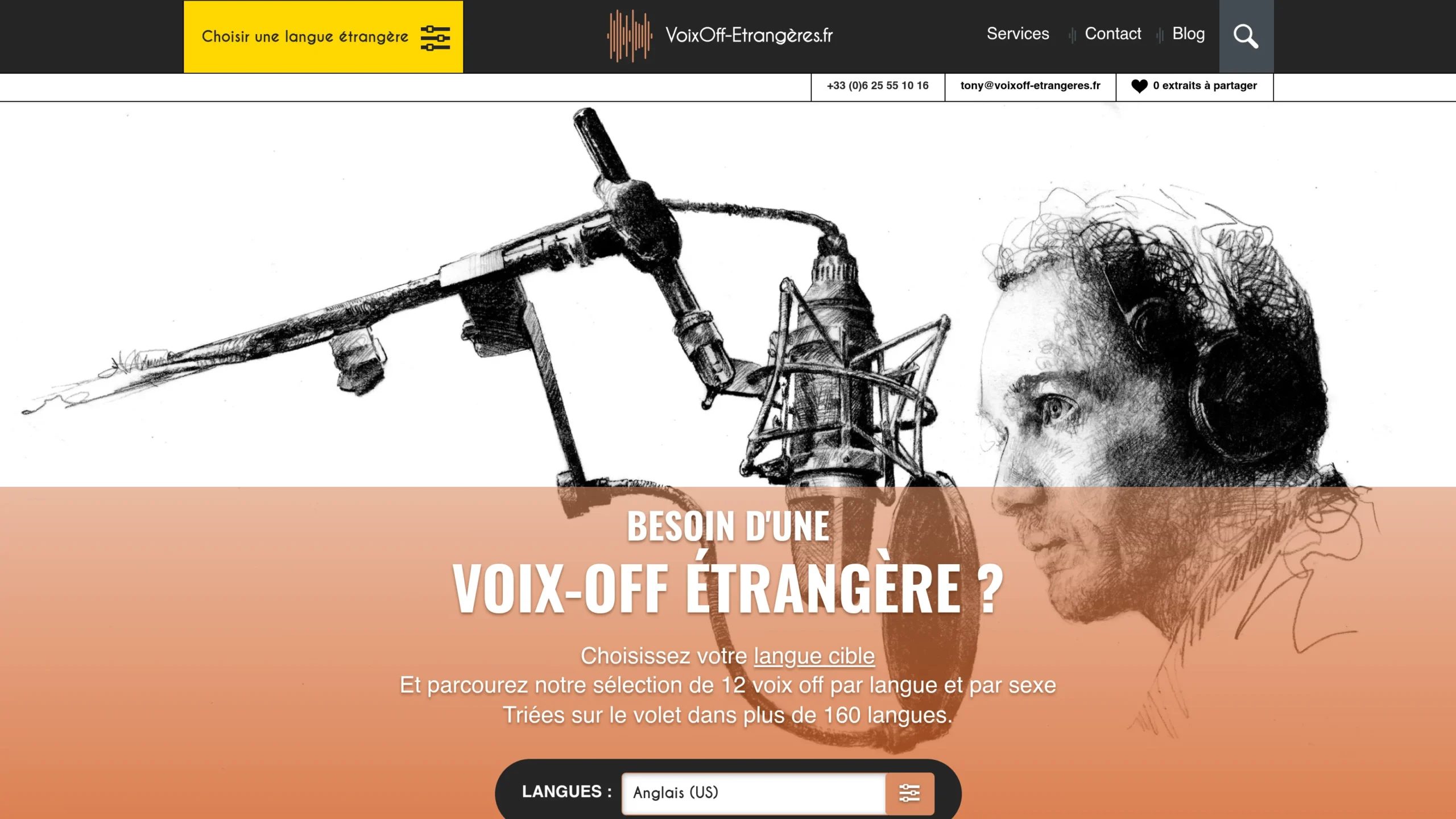 spécialiste de la voix-off étrangère